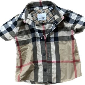 Boys’ Mini Owen Vintage Check Shirt